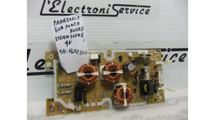 Panasonic ETX2MM704MG B sub power supply board